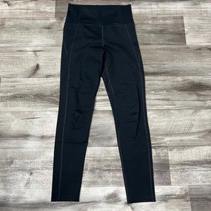 Girlfriend Collective Athletic High Rise 7/8 Ankle Yoga Pants Black Size M